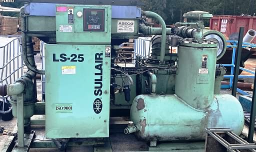 SULLAIR Air Compressor, Model LS25-200,